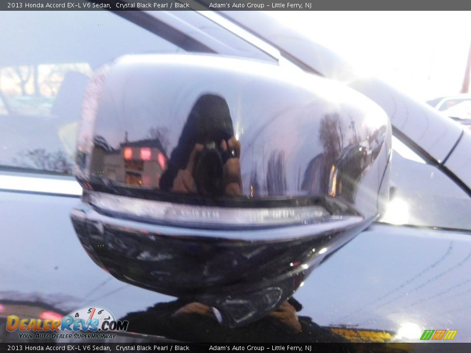 2013 Honda Accord EX-L V6 Sedan Crystal Black Pearl / Black Photo #33