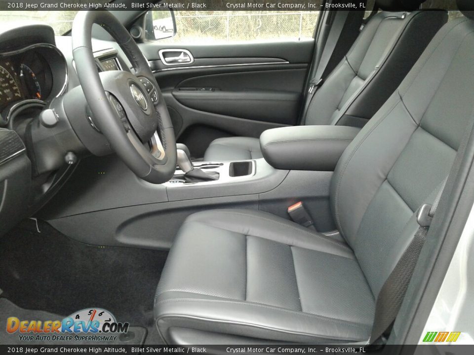 2018 Jeep Grand Cherokee High Altitude Billet Silver Metallic / Black Photo #9