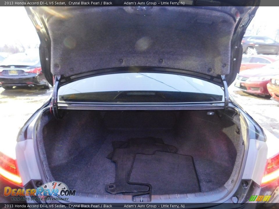 2013 Honda Accord EX-L V6 Sedan Crystal Black Pearl / Black Photo #36