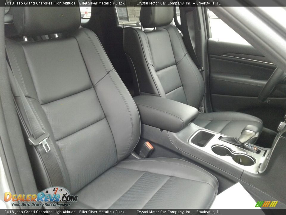 2018 Jeep Grand Cherokee High Altitude Billet Silver Metallic / Black Photo #12