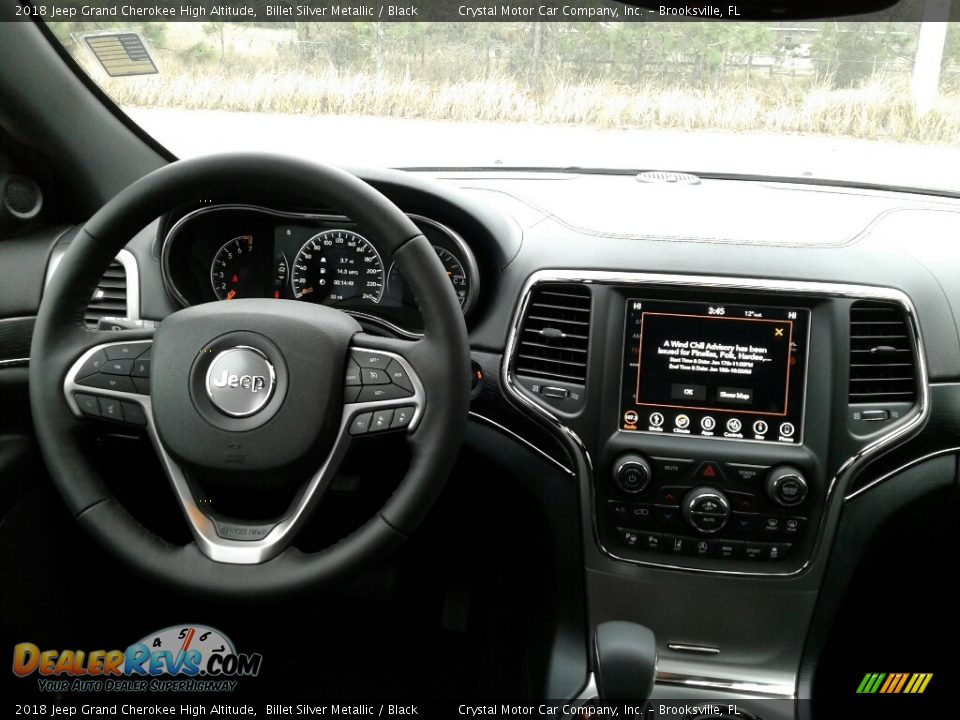 2018 Jeep Grand Cherokee High Altitude Billet Silver Metallic / Black Photo #13