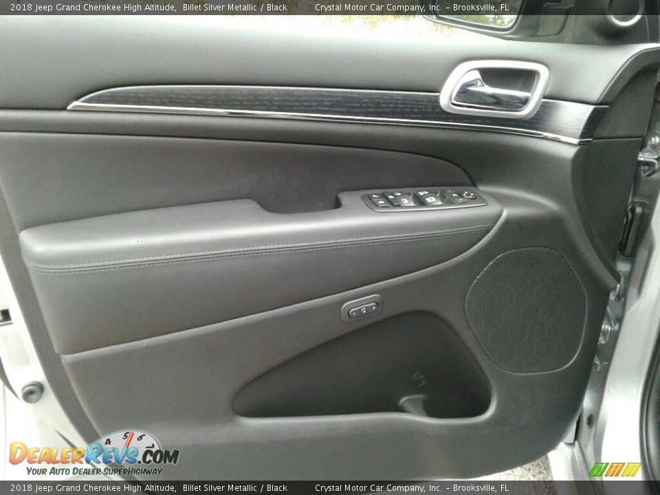 2018 Jeep Grand Cherokee High Altitude Billet Silver Metallic / Black Photo #18
