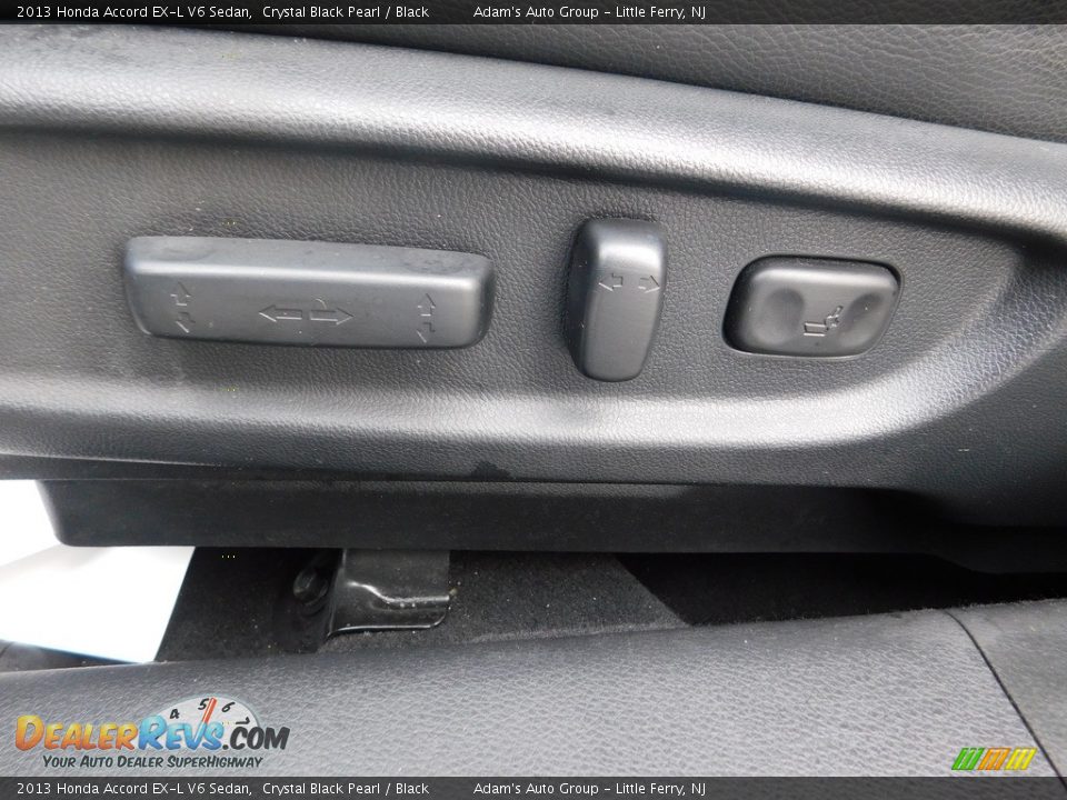 2013 Honda Accord EX-L V6 Sedan Crystal Black Pearl / Black Photo #15