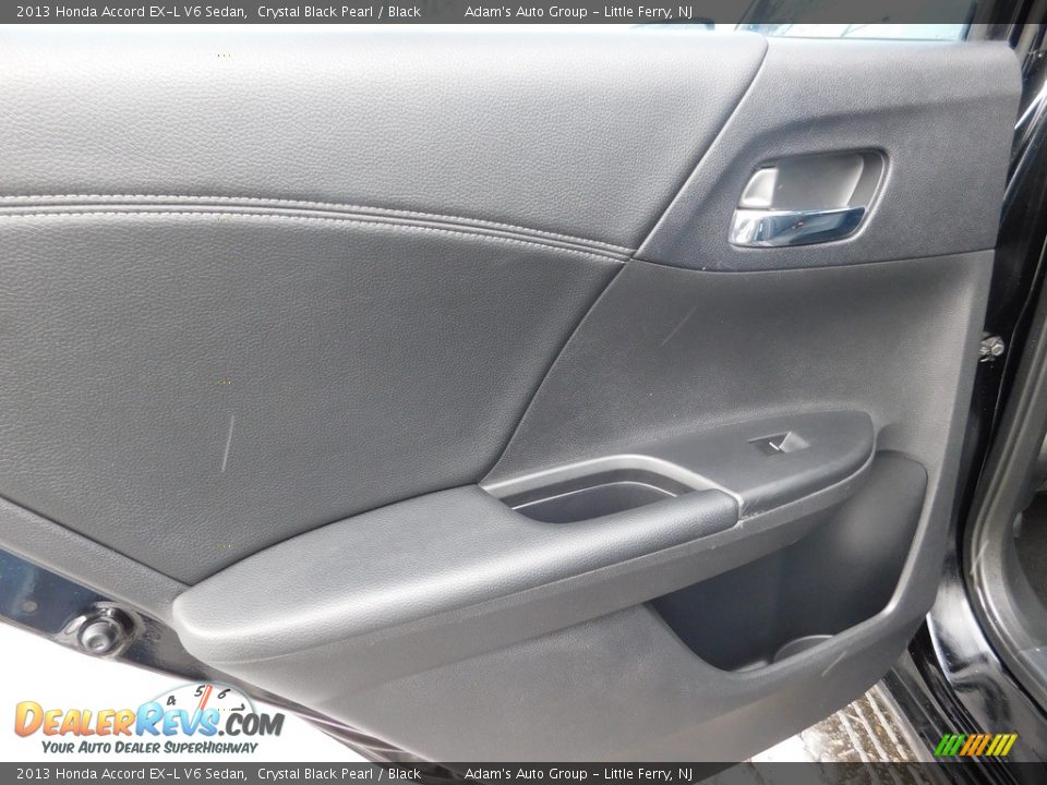 2013 Honda Accord EX-L V6 Sedan Crystal Black Pearl / Black Photo #20