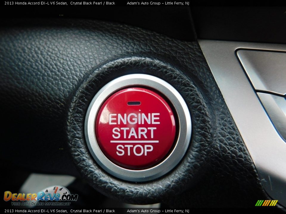 2013 Honda Accord EX-L V6 Sedan Crystal Black Pearl / Black Photo #31