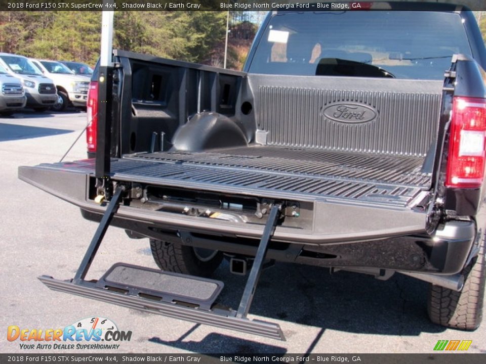2018 Ford F150 STX SuperCrew 4x4 Shadow Black / Earth Gray Photo #14