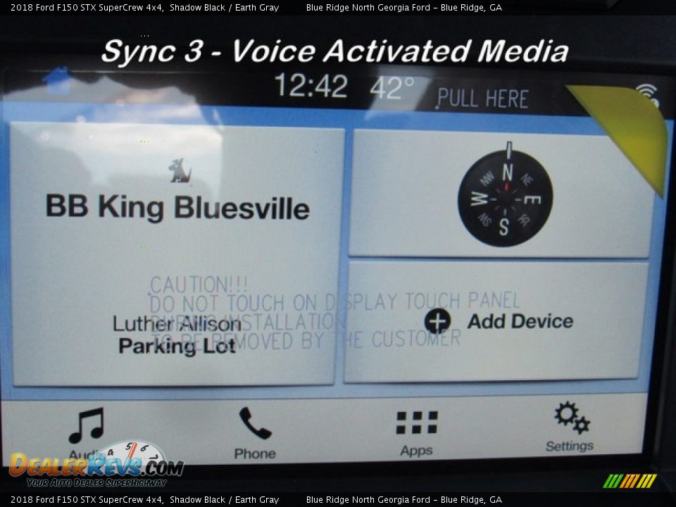 2018 Ford F150 STX SuperCrew 4x4 Shadow Black / Earth Gray Photo #17