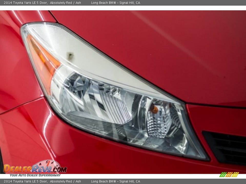 2014 Toyota Yaris LE 5 Door Absolutely Red / Ash Photo #19