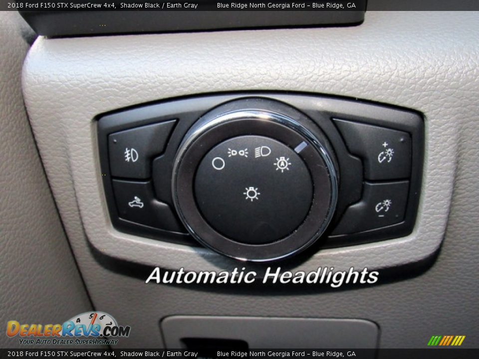 2018 Ford F150 STX SuperCrew 4x4 Shadow Black / Earth Gray Photo #21