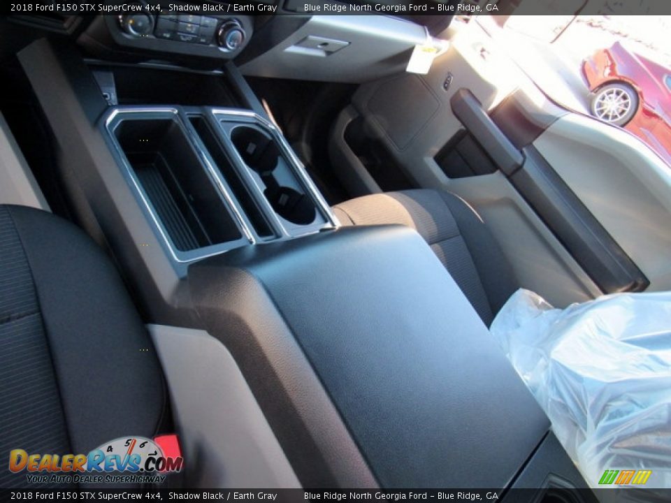 2018 Ford F150 STX SuperCrew 4x4 Shadow Black / Earth Gray Photo #22