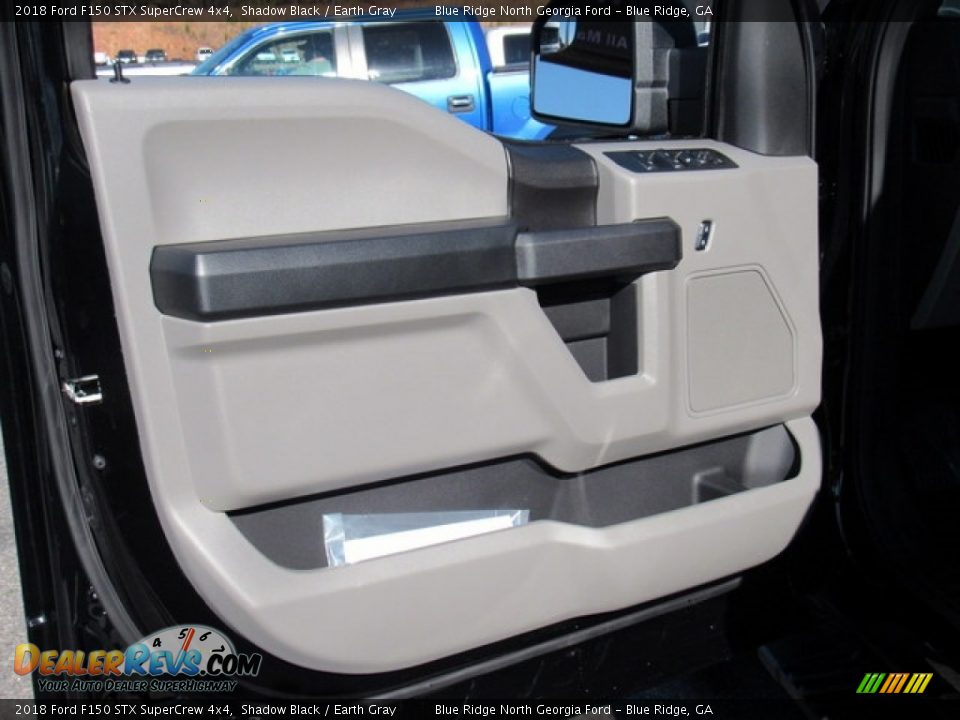 2018 Ford F150 STX SuperCrew 4x4 Shadow Black / Earth Gray Photo #27