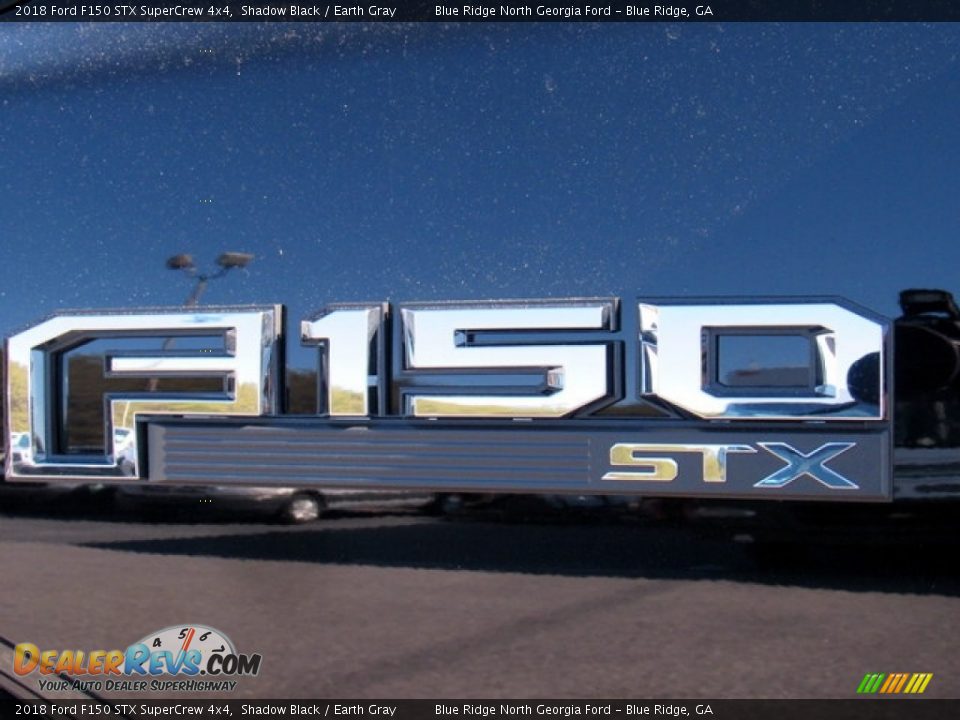 2018 Ford F150 STX SuperCrew 4x4 Shadow Black / Earth Gray Photo #34