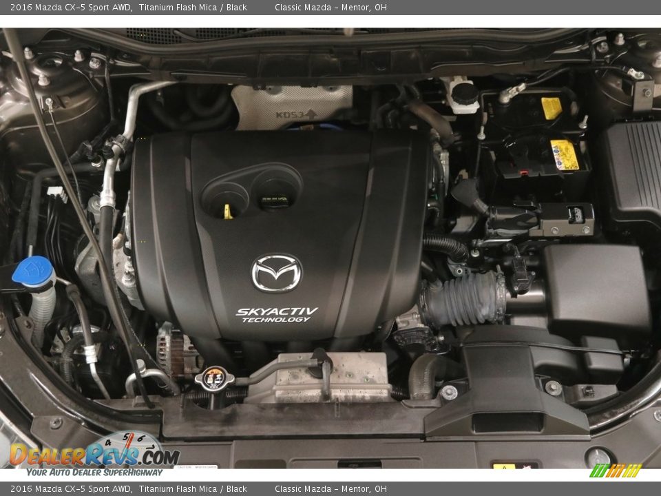 2016 Mazda CX-5 Sport AWD Titanium Flash Mica / Black Photo #17