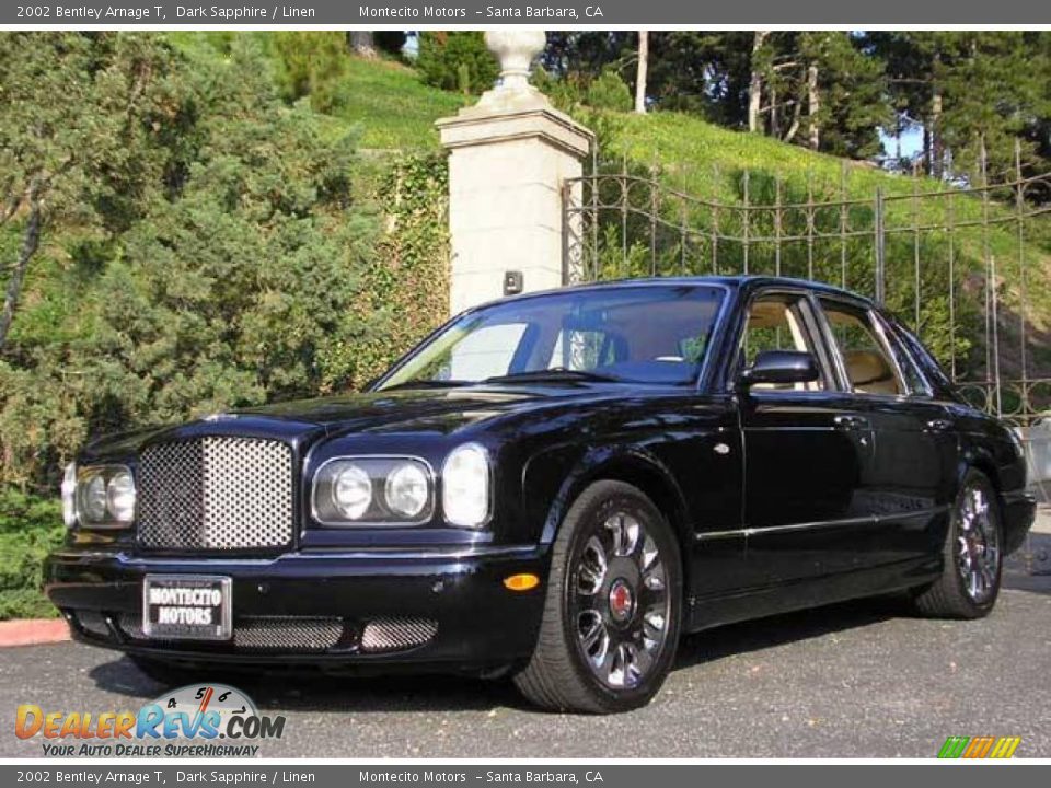 2002 Bentley Arnage T Dark Sapphire / Linen Photo #1