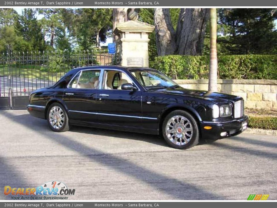 2002 Bentley Arnage T Dark Sapphire / Linen Photo #3