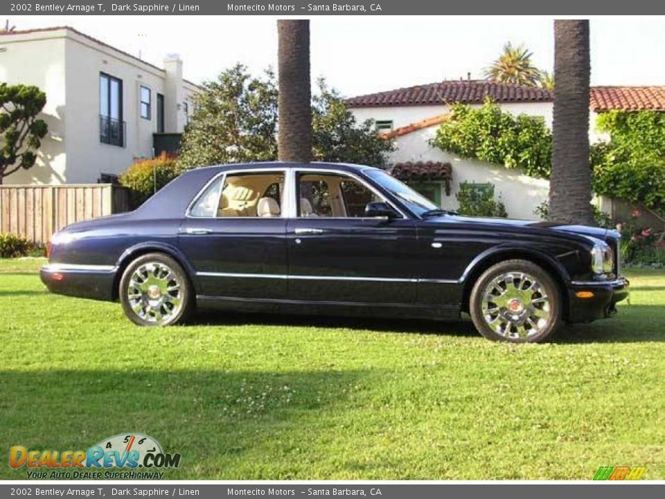 2002 Bentley Arnage T Dark Sapphire / Linen Photo #4