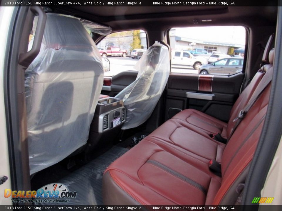 2018 Ford F150 King Ranch SuperCrew 4x4 White Gold / King Ranch Kingsville Photo #12
