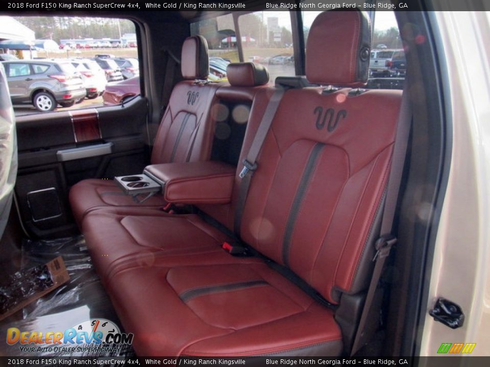2018 Ford F150 King Ranch SuperCrew 4x4 White Gold / King Ranch Kingsville Photo #13