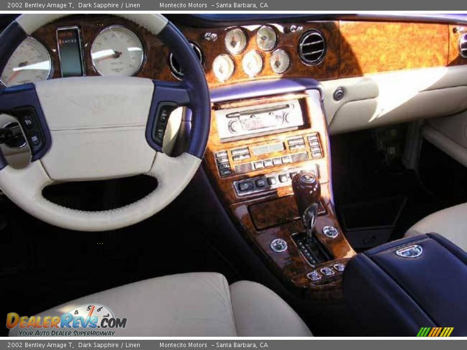 2002 Bentley Arnage T Dark Sapphire / Linen Photo #5