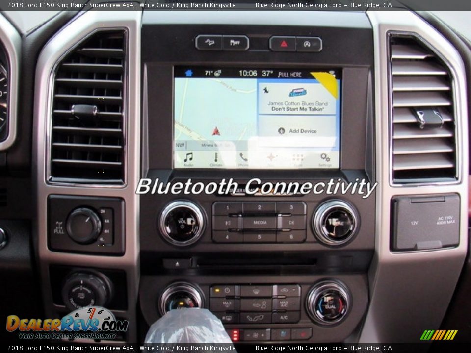 2018 Ford F150 King Ranch SuperCrew 4x4 White Gold / King Ranch Kingsville Photo #16