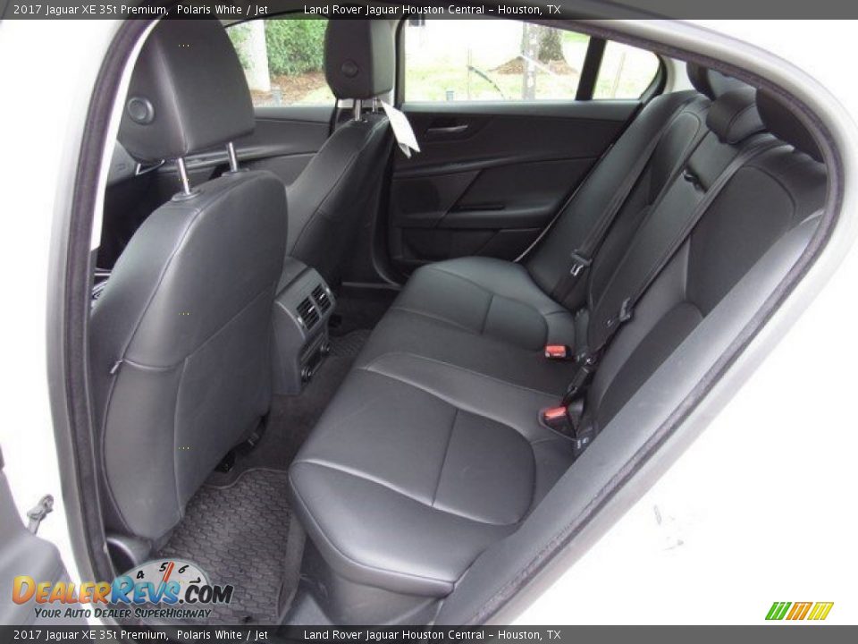 2017 Jaguar XE 35t Premium Polaris White / Jet Photo #5