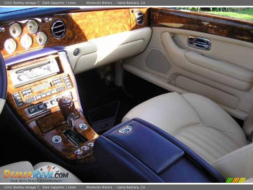 2002 Bentley Arnage T Dark Sapphire / Linen Photo #6