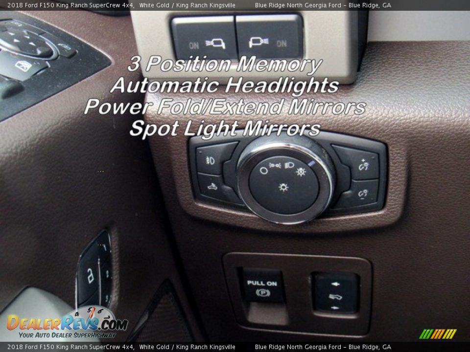 2018 Ford F150 King Ranch SuperCrew 4x4 White Gold / King Ranch Kingsville Photo #21