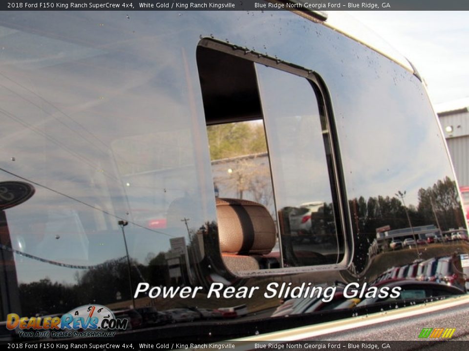 2018 Ford F150 King Ranch SuperCrew 4x4 White Gold / King Ranch Kingsville Photo #22