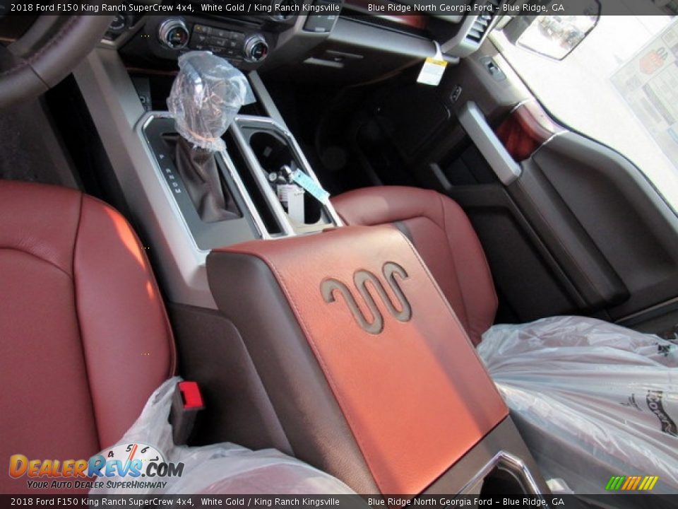 2018 Ford F150 King Ranch SuperCrew 4x4 White Gold / King Ranch Kingsville Photo #25