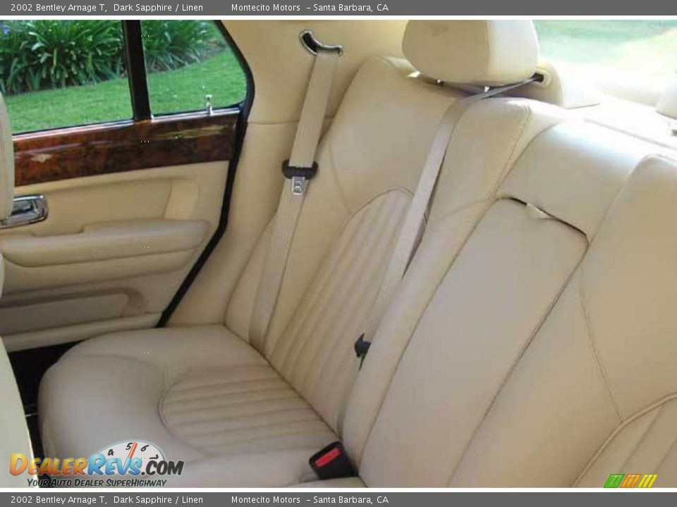 2002 Bentley Arnage T Dark Sapphire / Linen Photo #7