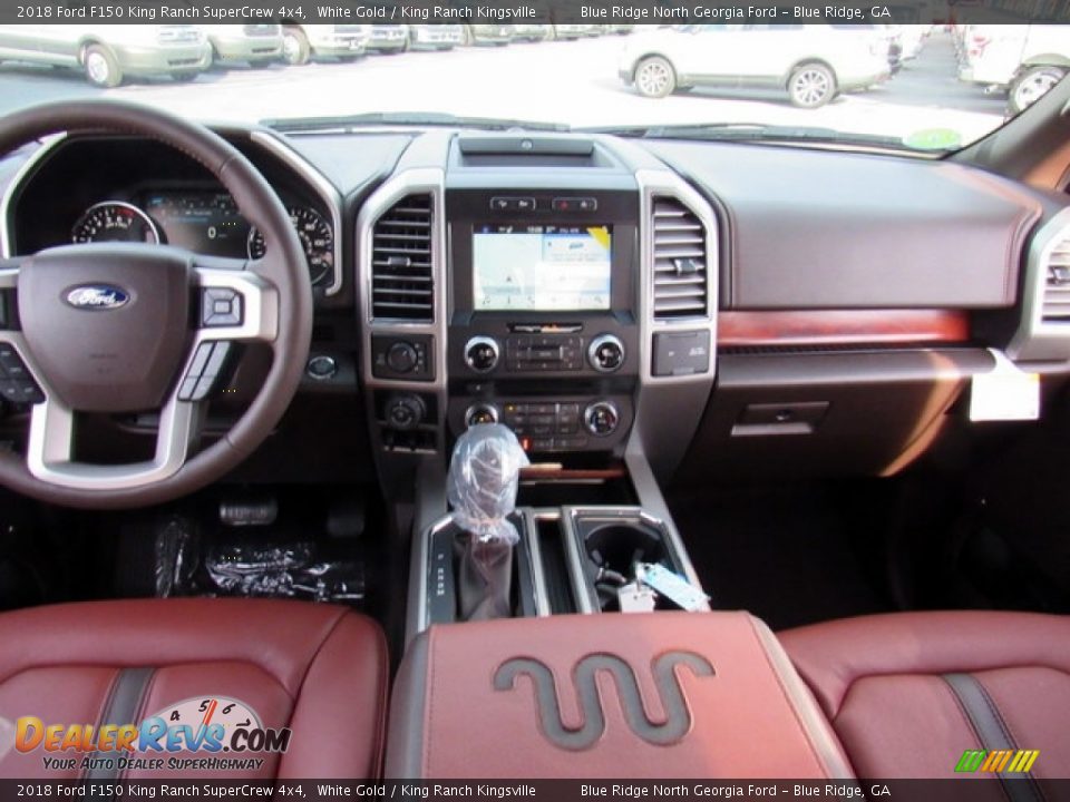 2018 Ford F150 King Ranch SuperCrew 4x4 White Gold / King Ranch Kingsville Photo #27