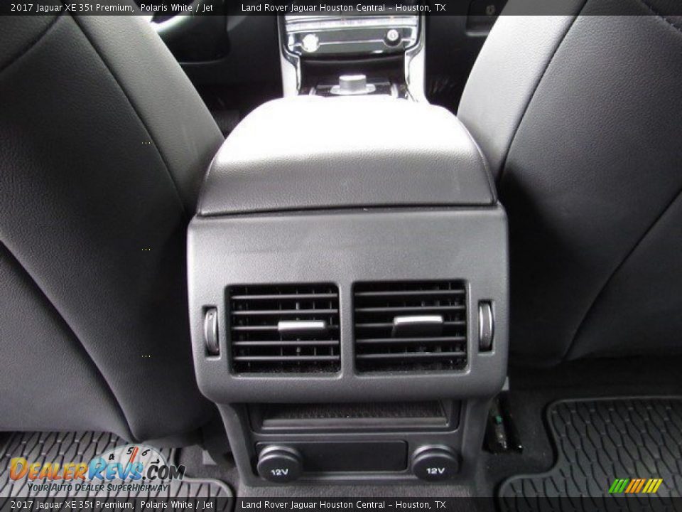 2017 Jaguar XE 35t Premium Polaris White / Jet Photo #15