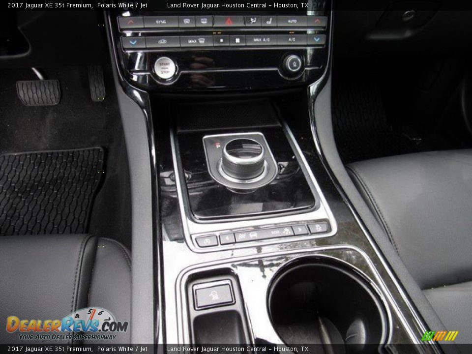 2017 Jaguar XE 35t Premium Polaris White / Jet Photo #18