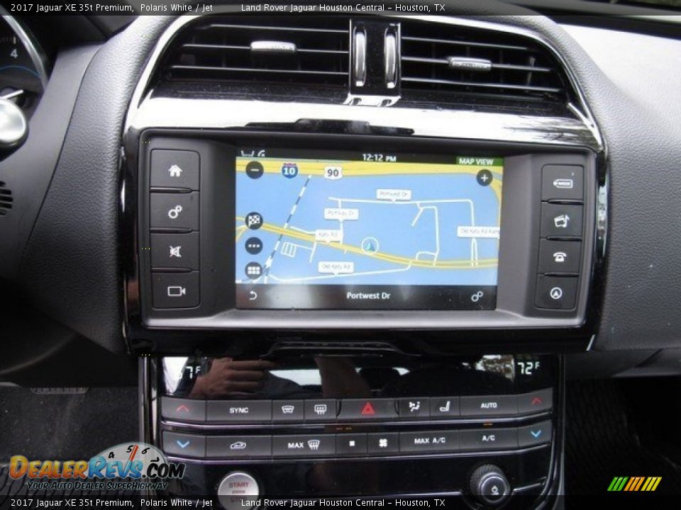 2017 Jaguar XE 35t Premium Polaris White / Jet Photo #19