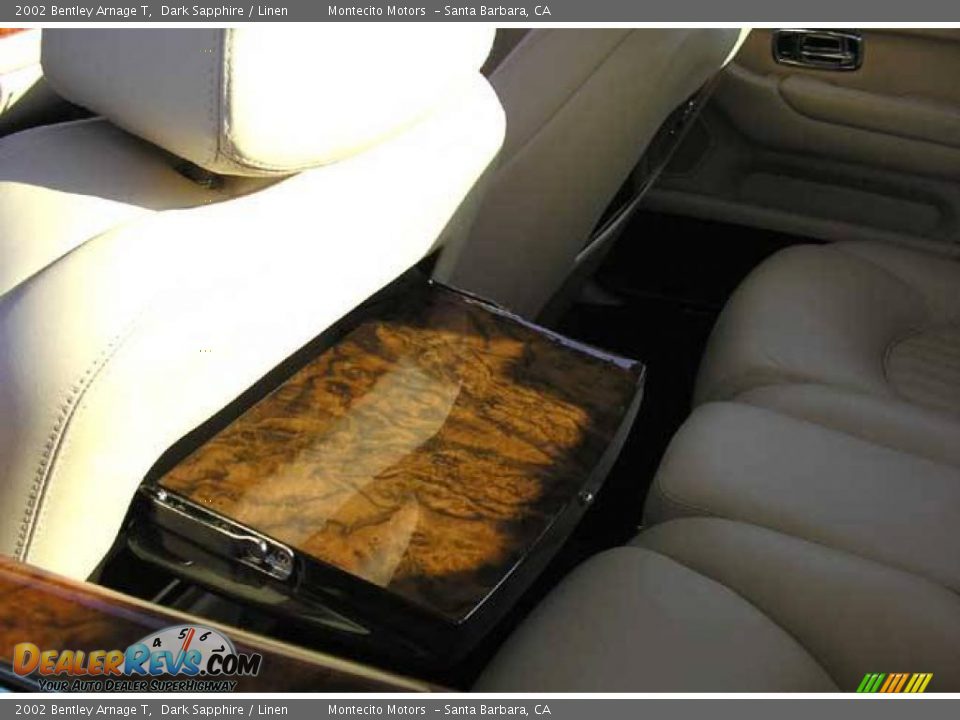 2002 Bentley Arnage T Dark Sapphire / Linen Photo #8