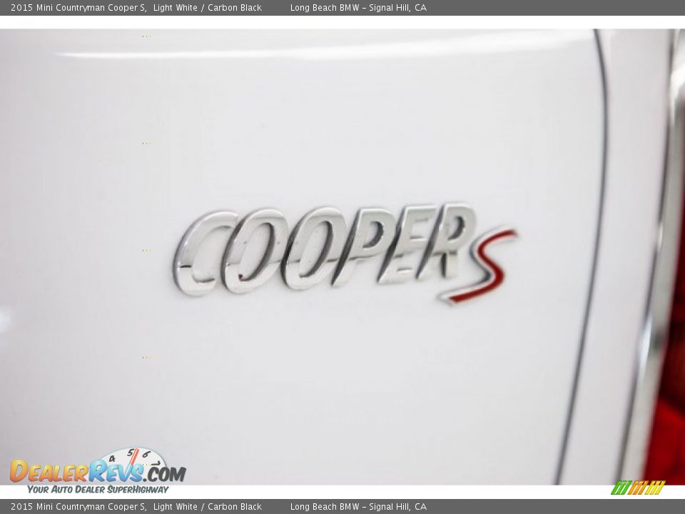 2015 Mini Countryman Cooper S Light White / Carbon Black Photo #7