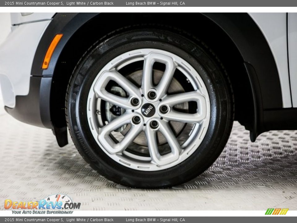 2015 Mini Countryman Cooper S Light White / Carbon Black Photo #8