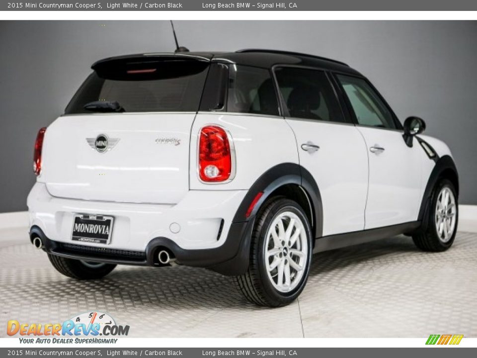 2015 Mini Countryman Cooper S Light White / Carbon Black Photo #13