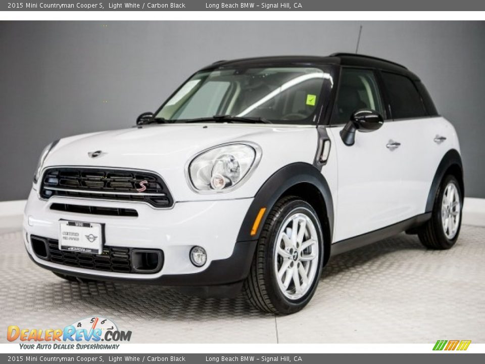 2015 Mini Countryman Cooper S Light White / Carbon Black Photo #14