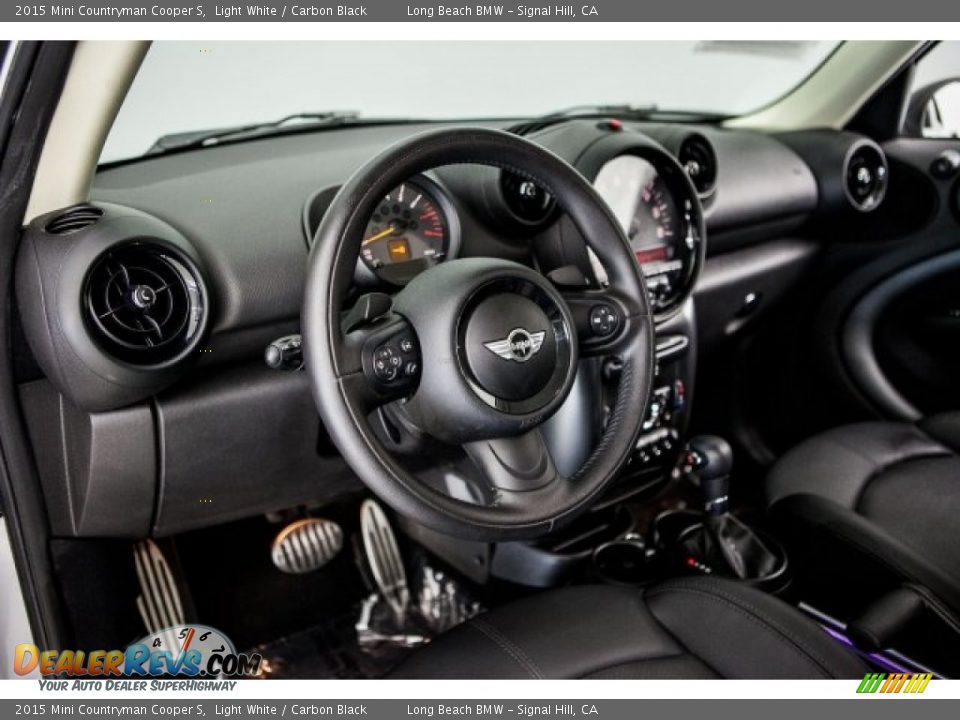 2015 Mini Countryman Cooper S Light White / Carbon Black Photo #20