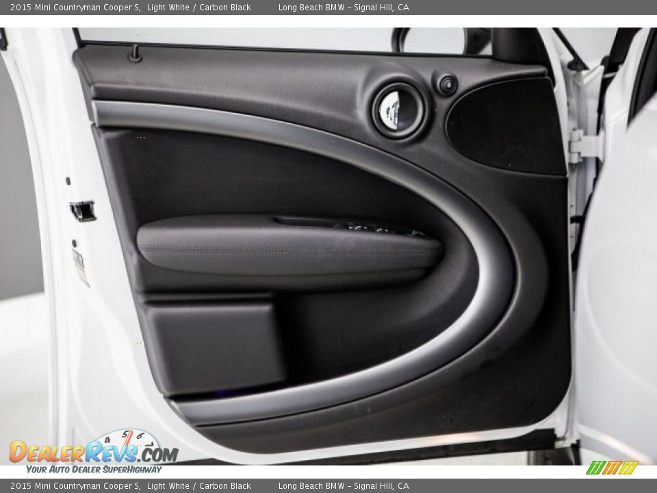 2015 Mini Countryman Cooper S Light White / Carbon Black Photo #23