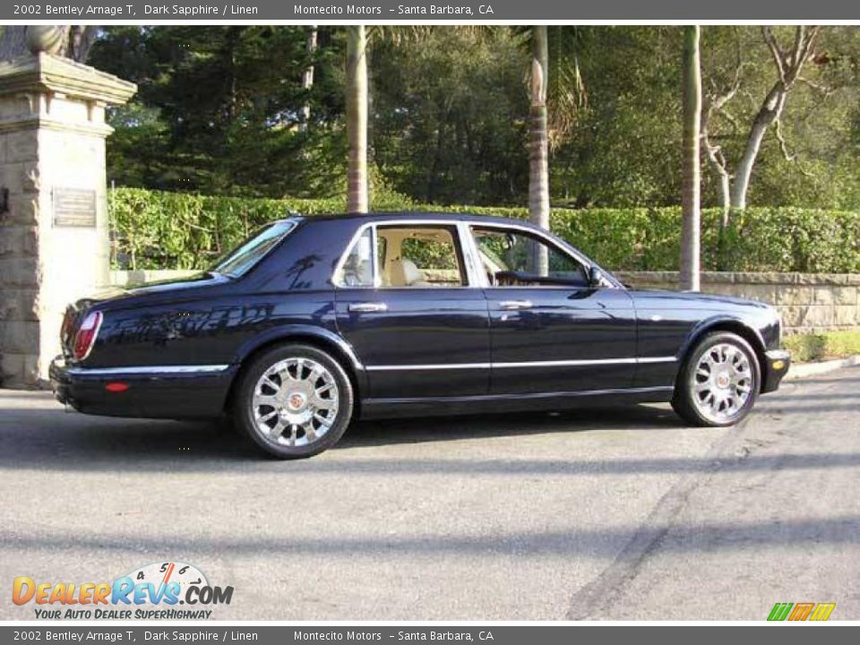 2002 Bentley Arnage T Dark Sapphire / Linen Photo #11