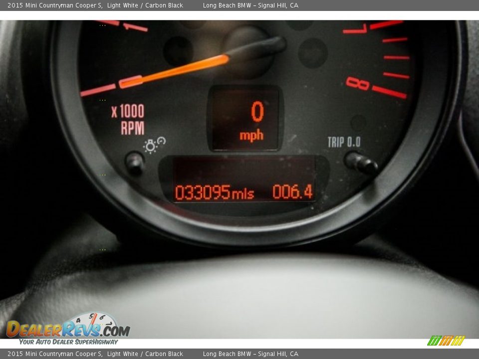 2015 Mini Countryman Cooper S Light White / Carbon Black Photo #31
