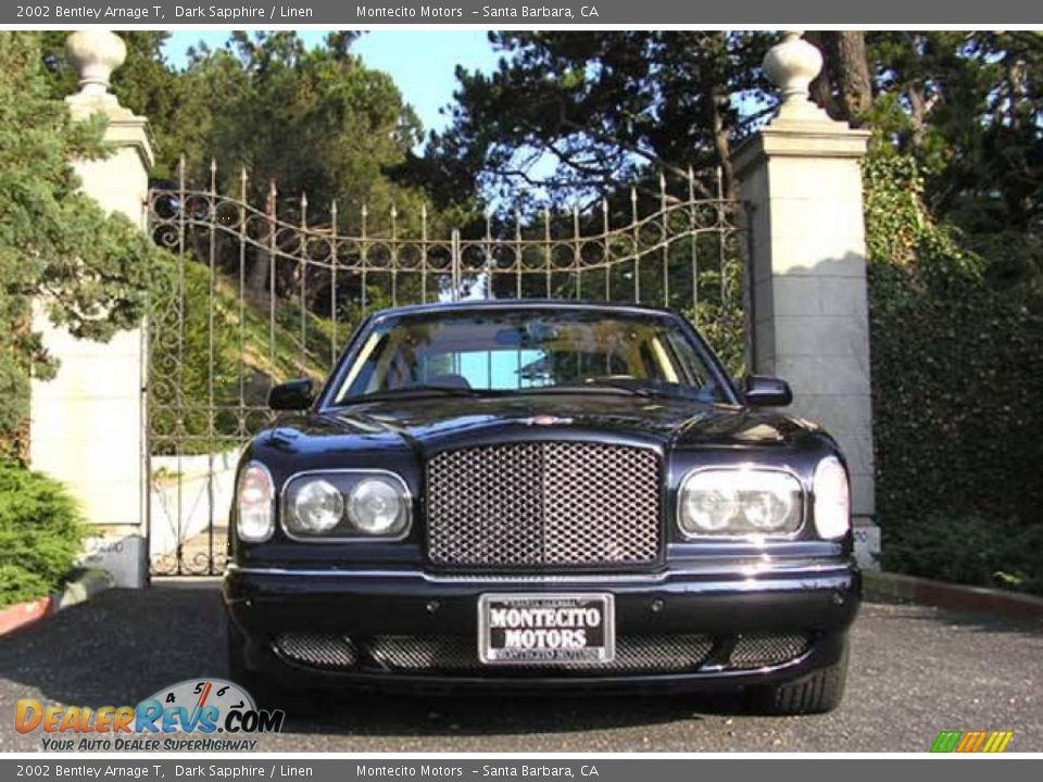 2002 Bentley Arnage T Dark Sapphire / Linen Photo #12