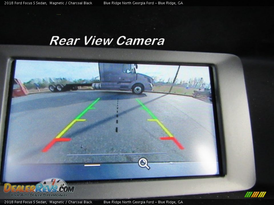 2018 Ford Focus S Sedan Magnetic / Charcoal Black Photo #19