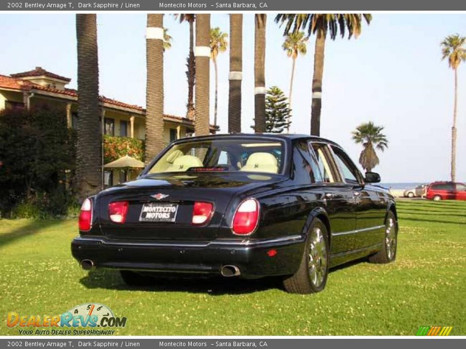 2002 Bentley Arnage T Dark Sapphire / Linen Photo #14