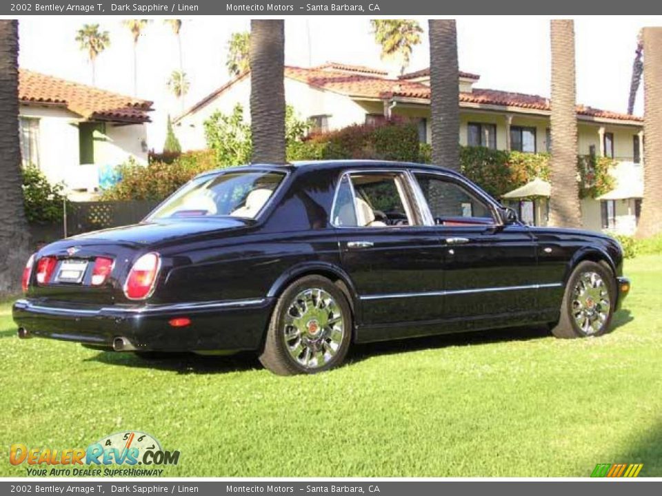2002 Bentley Arnage T Dark Sapphire / Linen Photo #15
