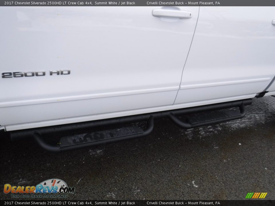 2017 Chevrolet Silverado 2500HD LT Crew Cab 4x4 Summit White / Jet Black Photo #3