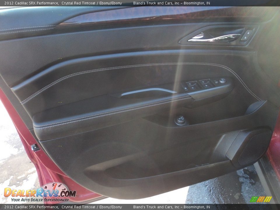 2012 Cadillac SRX Performance Crystal Red Tintcoat / Ebony/Ebony Photo #9