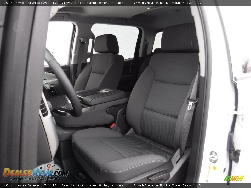 2017 Chevrolet Silverado 2500HD LT Crew Cab 4x4 Summit White / Jet Black Photo #18